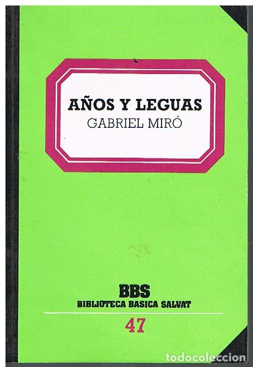 Libros de segunda mano: A&ntilde;os y Lenguas - Gabriel Miro - Foto 1