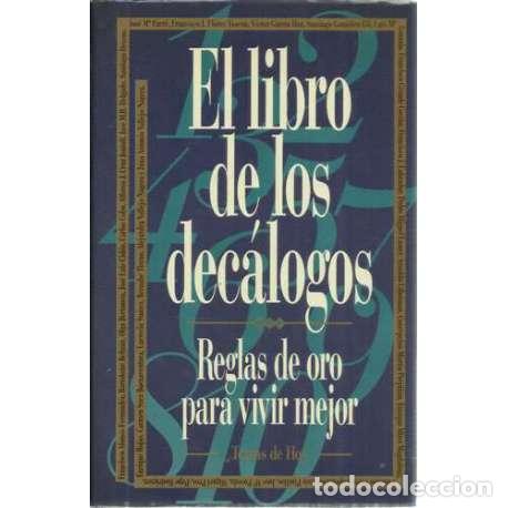 Libros de segunda mano: El libro de los dec&aacute;logos. Reglas de oro para vivir mejor - VV. AA. - Foto 1