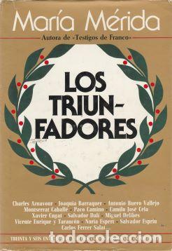 Libros de segunda mano: Los triunfadores - Mar&iacute;a M&eacute;rida - Foto 1