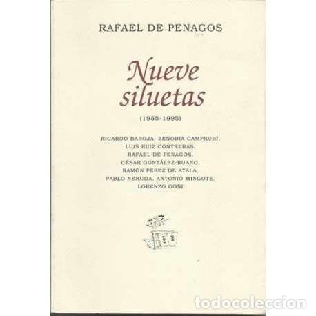 Libros de segunda mano: Nueve siluetas, 1955-1995 - Rafael de Penagos - Foto 1