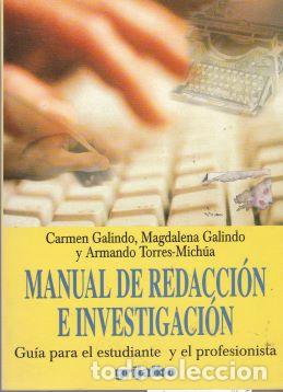 Libros de segunda mano: Manual de redacci&oacute;n e investigaci&oacute;n - VV.AA - Foto 1