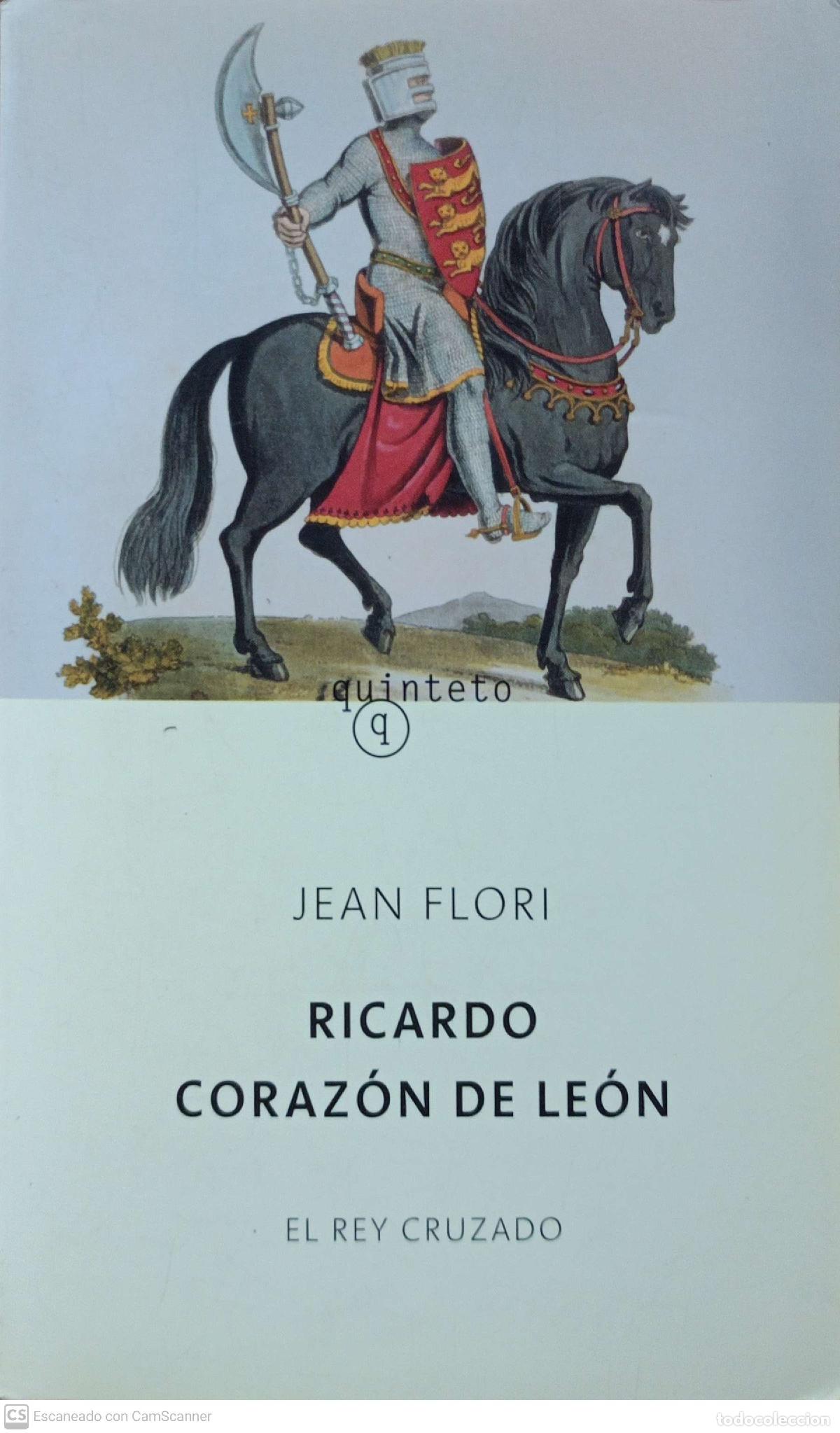 Libros de segunda mano: Ricardo coraz&oacute;n de le&oacute;n - Jean Flori - Foto 1