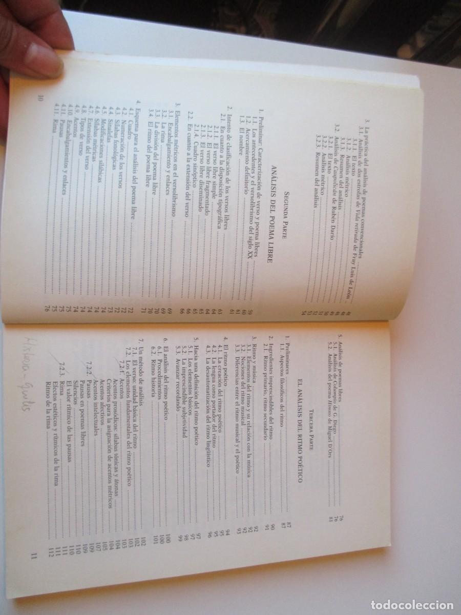 Libros de segunda mano: KURT SPANG An&aacute;lisis m&eacute;trico W35443 - Foto 3