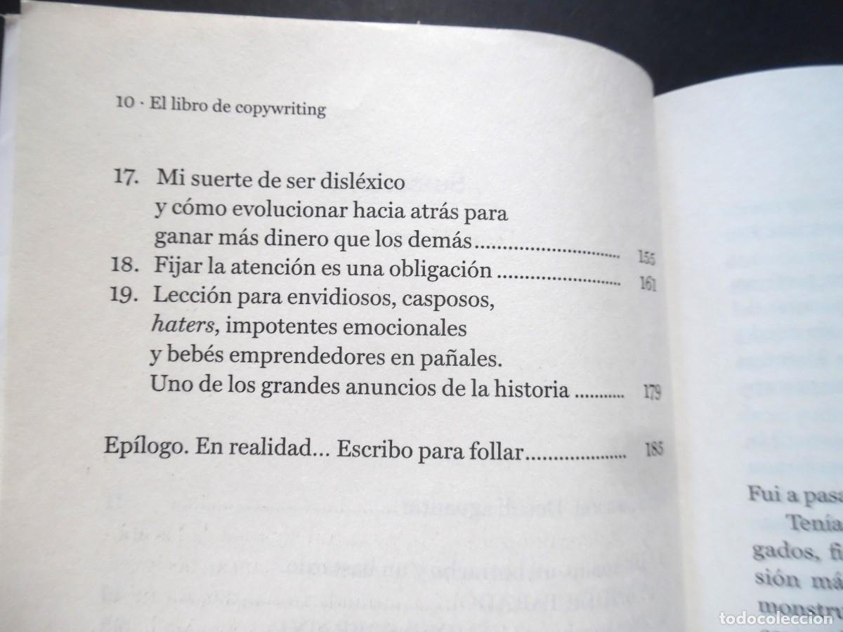 Libros de segunda mano: Escribo para follar, de Isra Bravo. El libro del copywriting - Foto 6