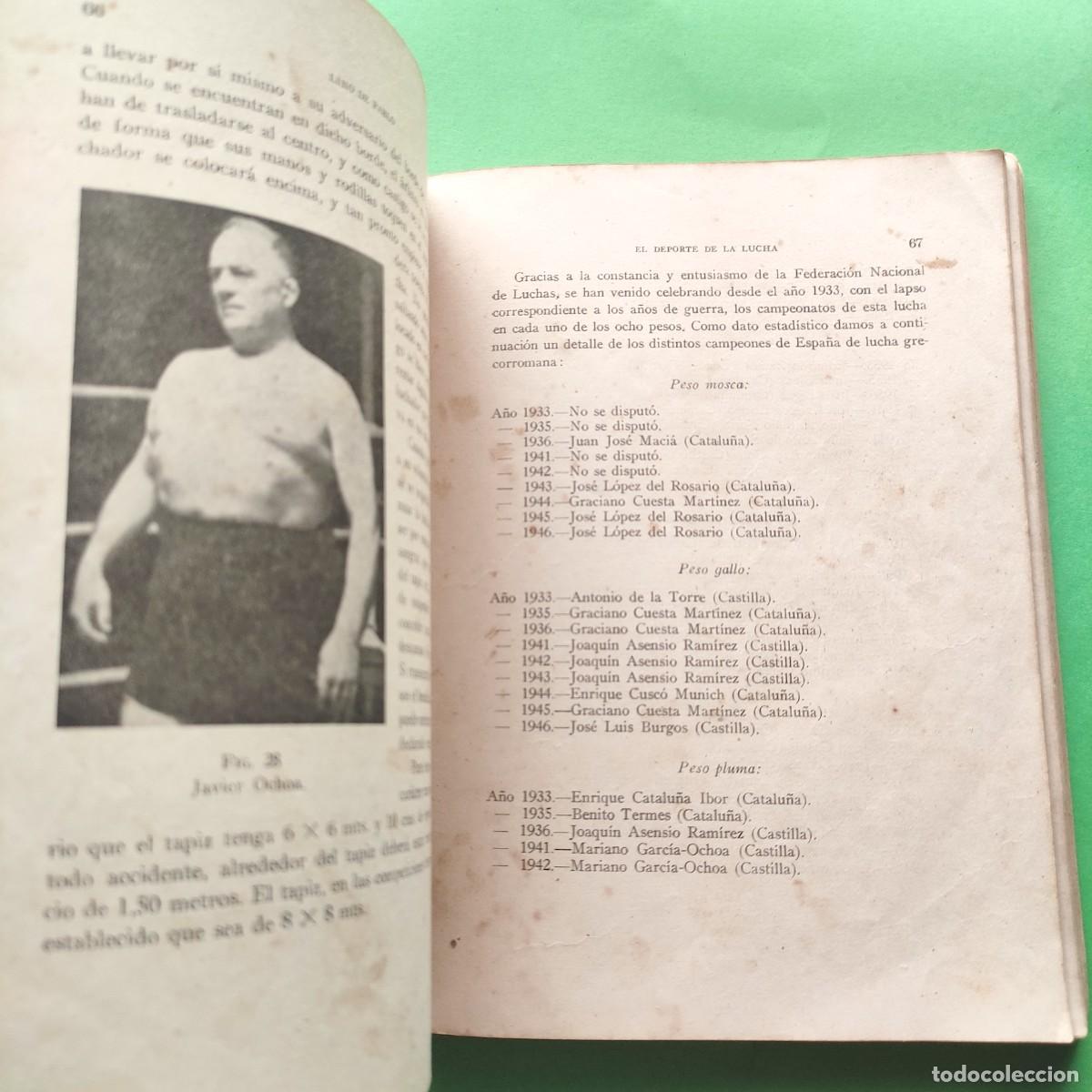 Libros de segunda mano: EL DEPORTE DE LA LUCHA ** LINO DE PABLO ** M - Foto 8