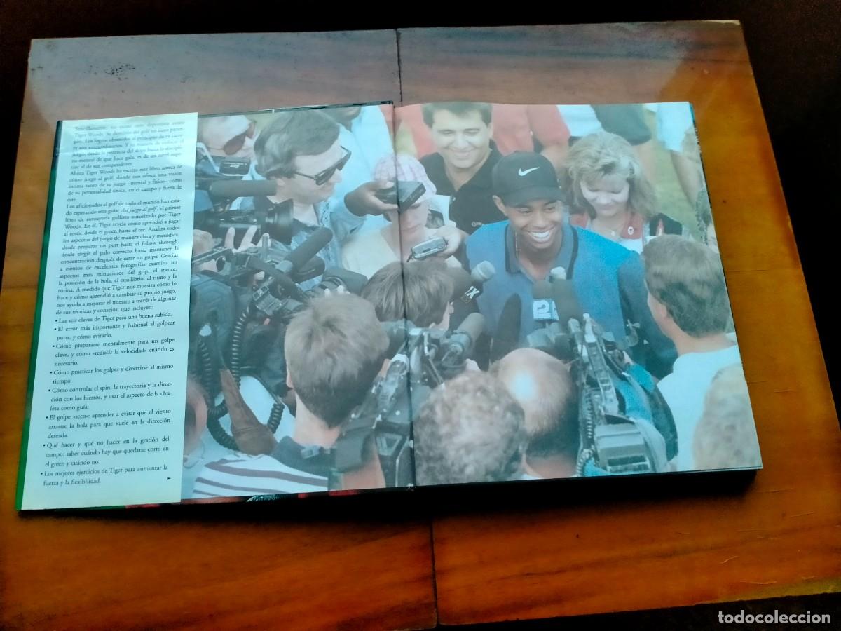 Libros de segunda mano: Tiger Woods. As&iacute; juego al golf. - Foto 2