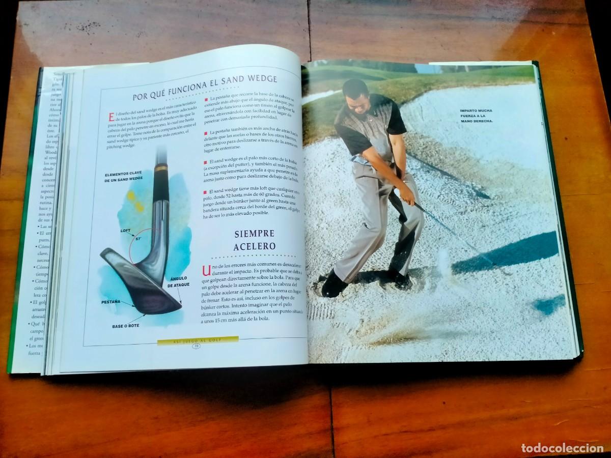 Libros de segunda mano: Tiger Woods. As&iacute; juego al golf. - Foto 3