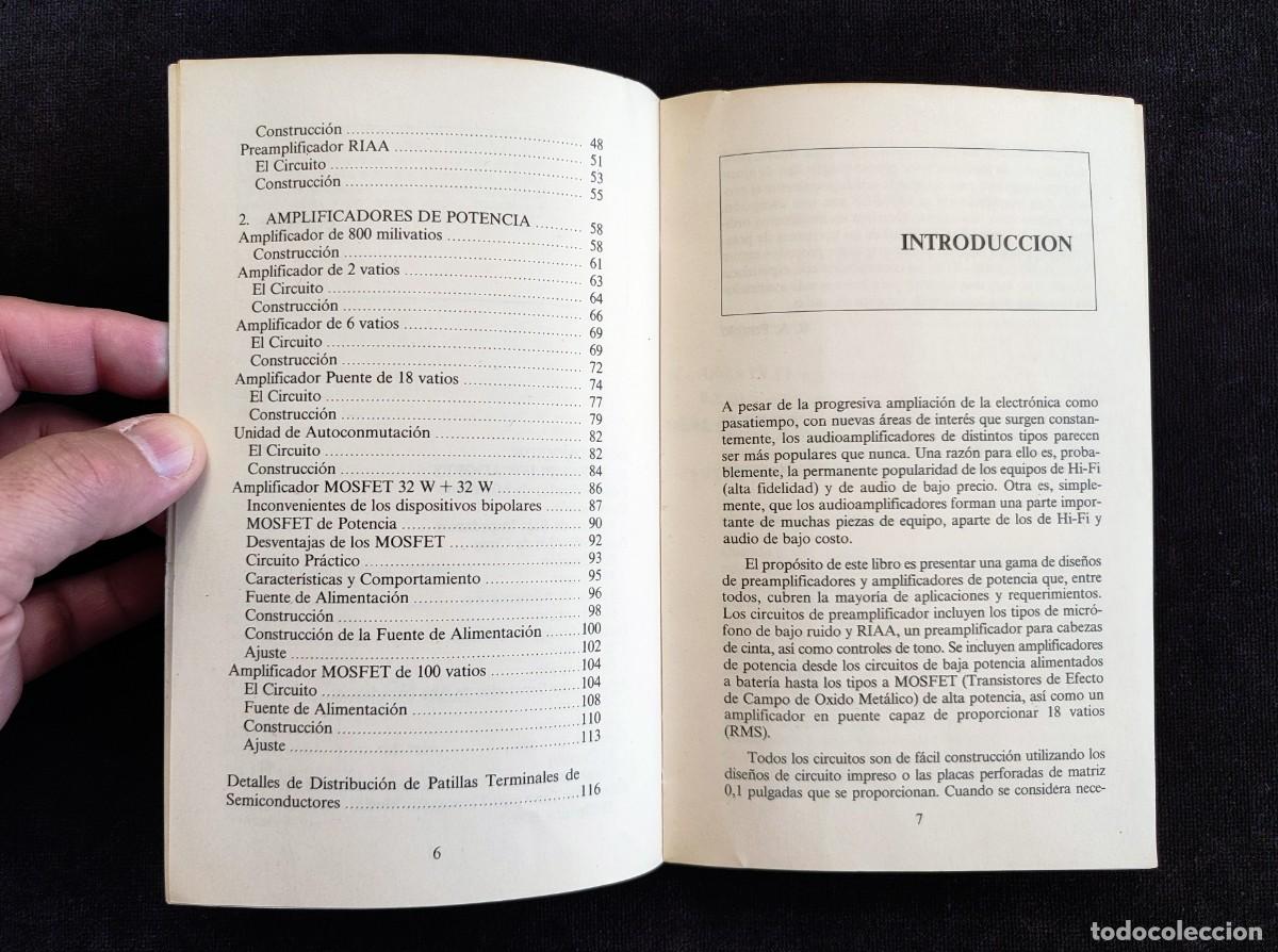 Libros de segunda mano: CONSTRUCCI&Oacute;N DE AMPLIFICADORES DE AUDIO, R.A. PENFOLD. CEAC, 1989 - Foto 6