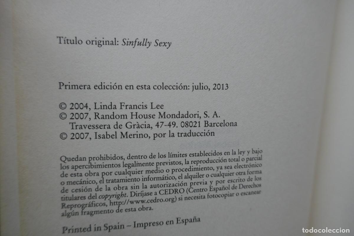 Libros de segunda mano: PELIGROSAMENTE SEXY / LINDA FRANCIS LEE - Foto 5