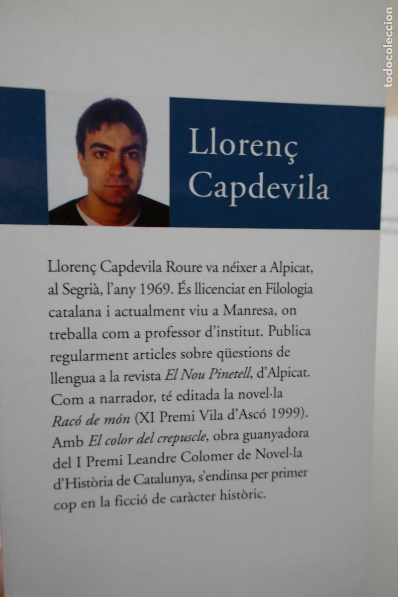 Libros de segunda mano: LLOREN&Ccedil; CAPDEVILA - EL COLOR DEL CREPUSCLE - Foto 5