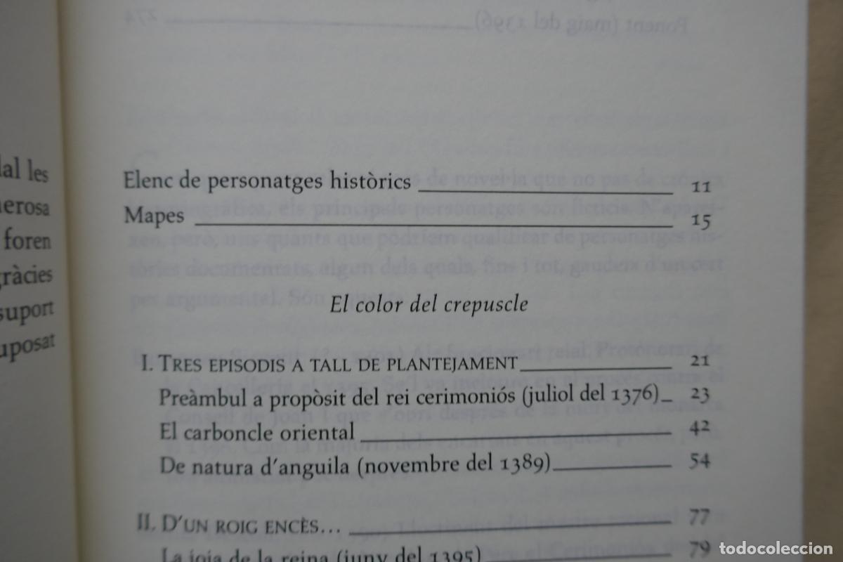 Libros de segunda mano: LLOREN&Ccedil; CAPDEVILA - EL COLOR DEL CREPUSCLE - Foto 7