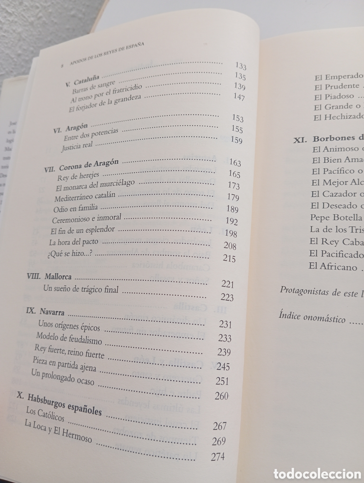 Libros de segunda mano: Apodos de los Reyes de Espa&ntilde;a Jos&eacute; Mar&iacute;a Sol&eacute; - Foto 6