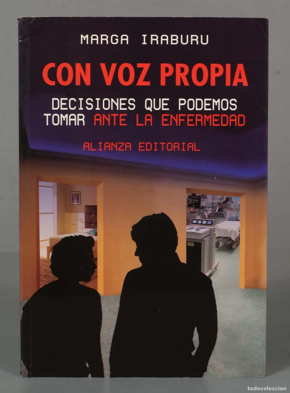 Libros de segunda mano: Con voz propia Iraburu, Marga - Foto 1