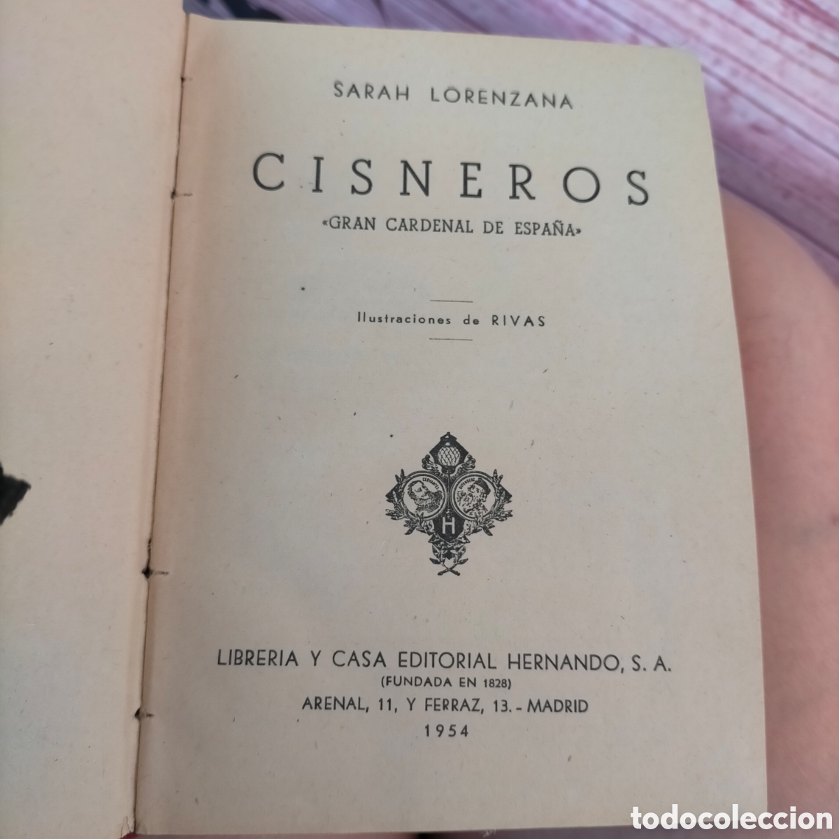 Libros de segunda mano: Cisneros Colecci&oacute;n Hernando 1954 - Foto 2