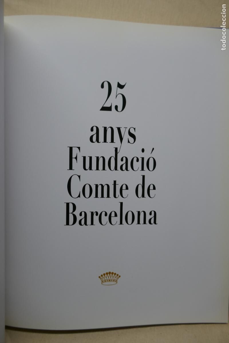 Libros de segunda mano: 25 ANYS FUNDACI&Oacute; COMTE DE BARCELONA - Foto 9