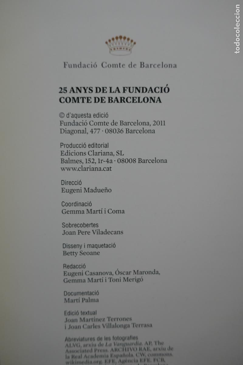 Libros de segunda mano: 25 ANYS FUNDACI&Oacute; COMTE DE BARCELONA - Foto 21