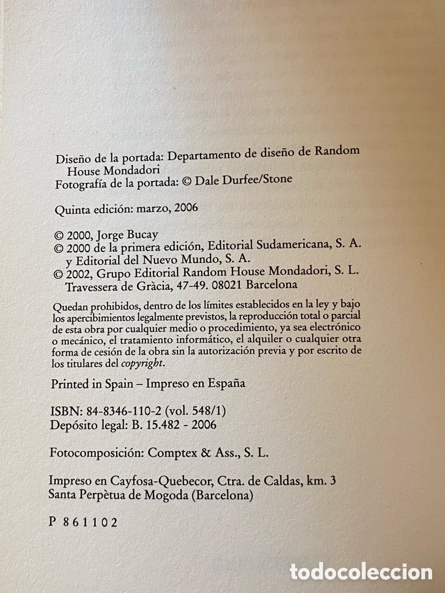 Libros de segunda mano: EL CAMINO DE LA AUTODEPENDENCIA. Jorge Bucay. - Foto 3