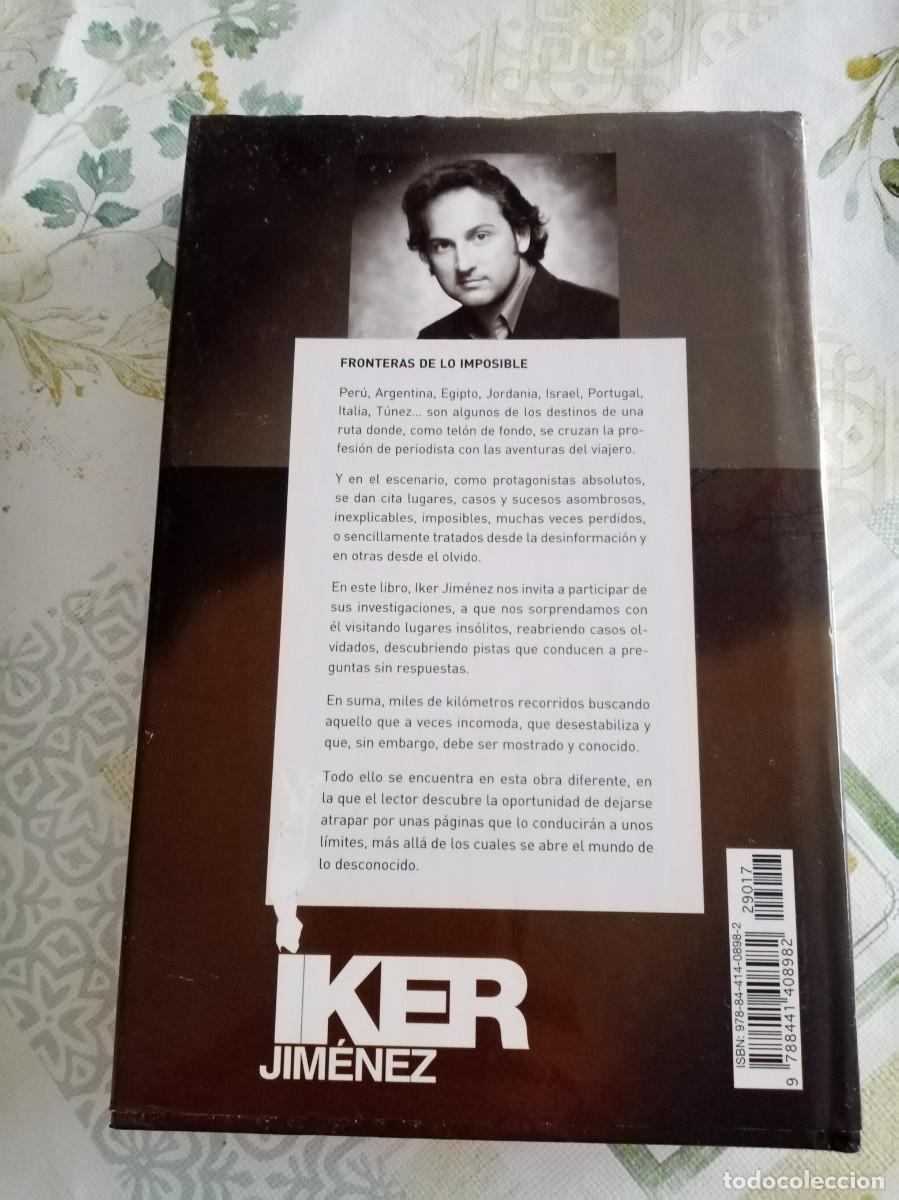 Libros de segunda mano: FRONTERAS DE LO IMPOSIBLE. Iker Jim&eacute;nez ( EDAF ) - Foto 2