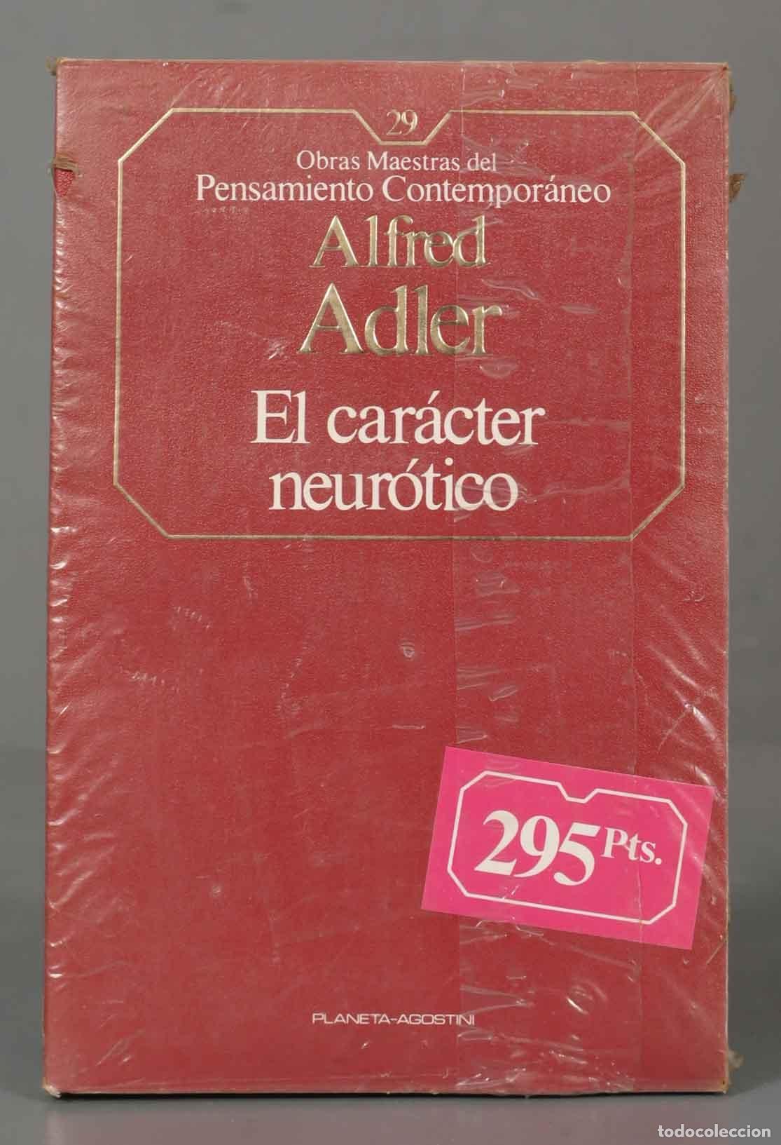 Libros de segunda mano: El car&aacute;cter neur&oacute;tico Adler, Alfred. PRECINTADO - Foto 1