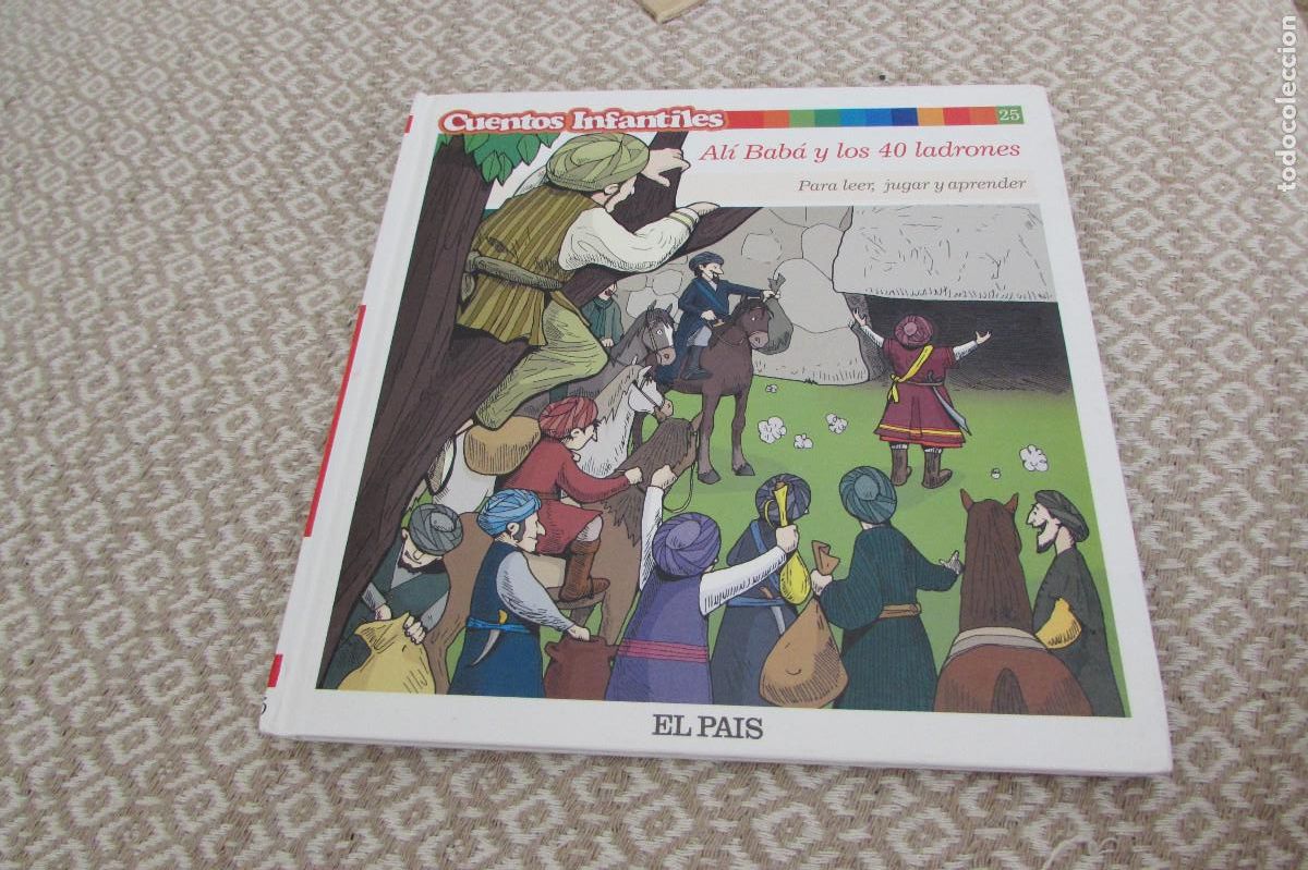 Libros de segunda mano: CUENTOS INFANTILES EL PAIS - ALI BABA Y LOS 40 LADRONES - Foto 1