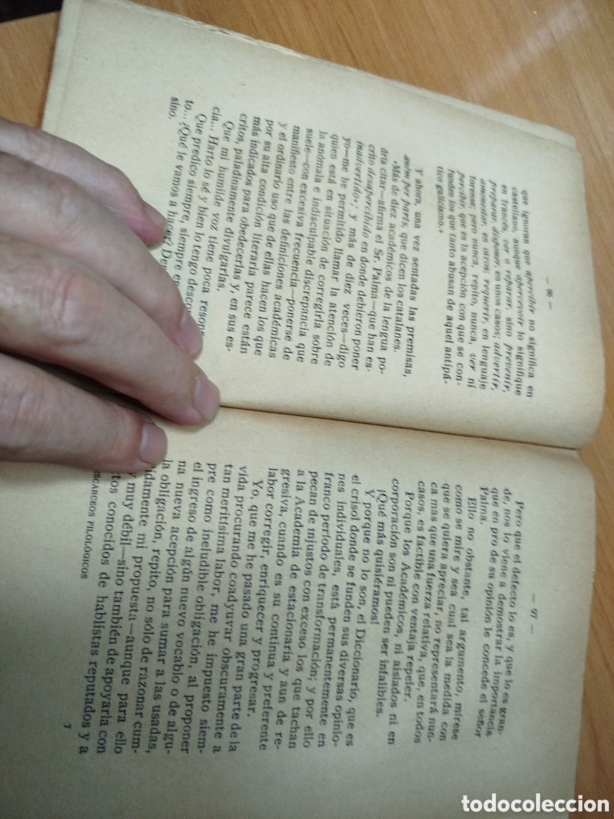 Libros de segunda mano: Escarceos filol&oacute;gicos. Manuel de saralegui y Medina - Foto 4