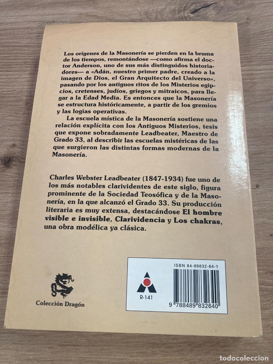 Libros de segunda mano: Antiguos ritos m&iacute;sticos C.W. Leadbeater - Foto 2