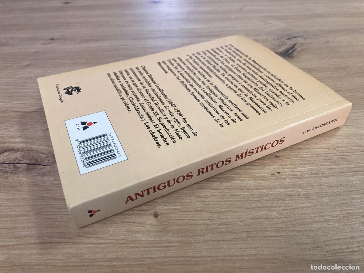 Libros de segunda mano: Antiguos ritos m&iacute;sticos C.W. Leadbeater - Foto 3