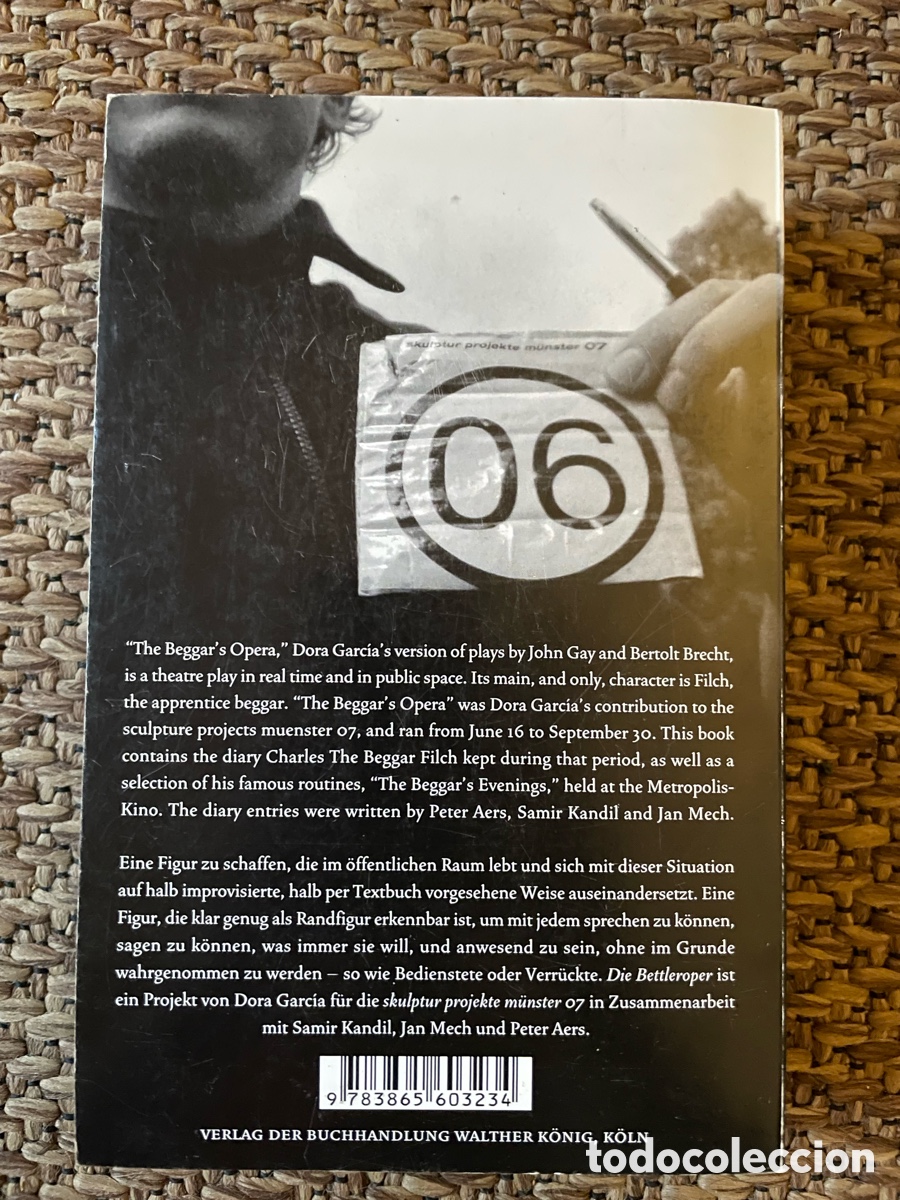 Libros de segunda mano: Dora Garcia. The Beggars. Book, Diary, Evenings - Foto 3