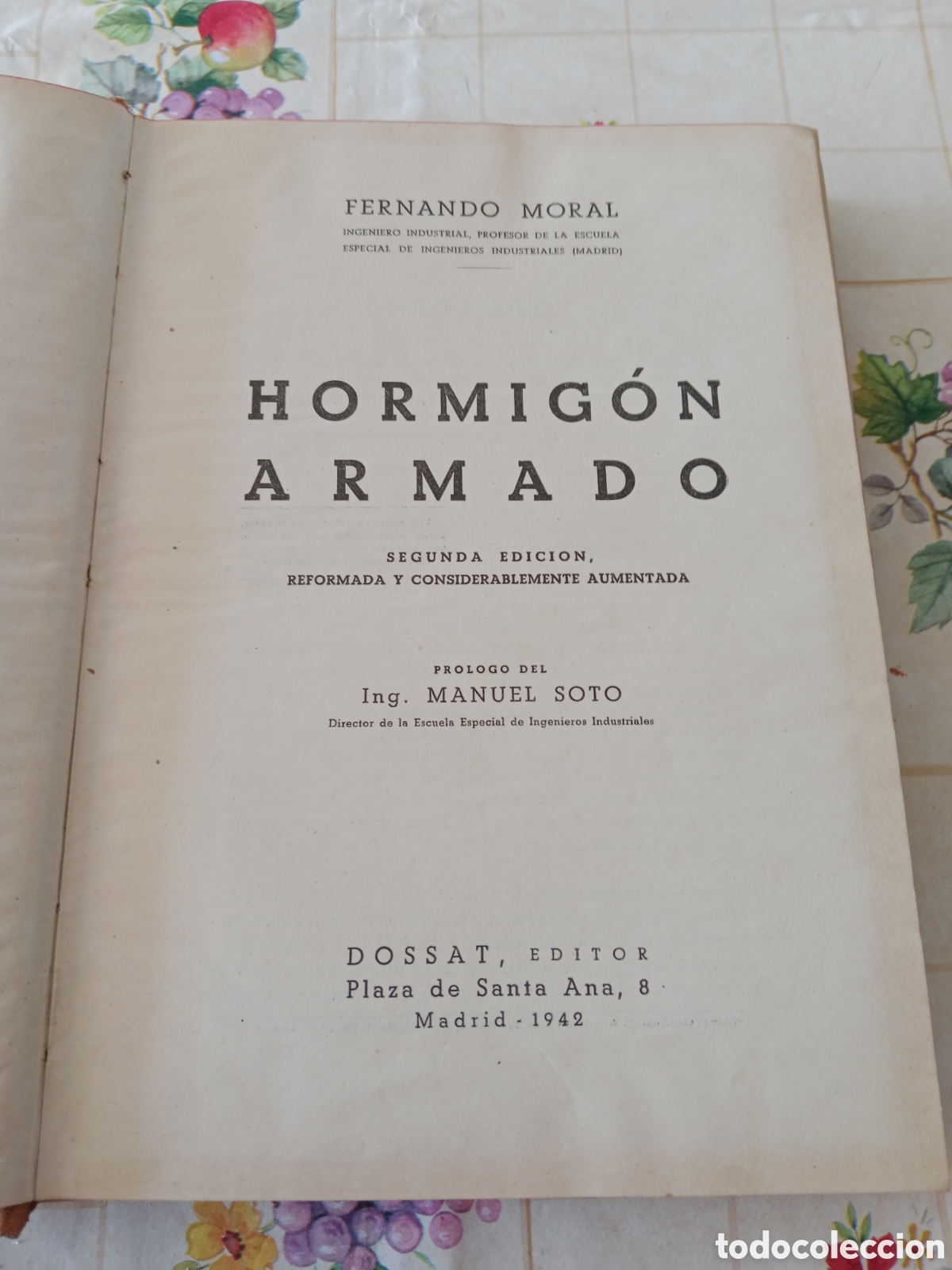 Libros de segunda mano: Libro Hormig&oacute;n Armado 1942 - Foto 3