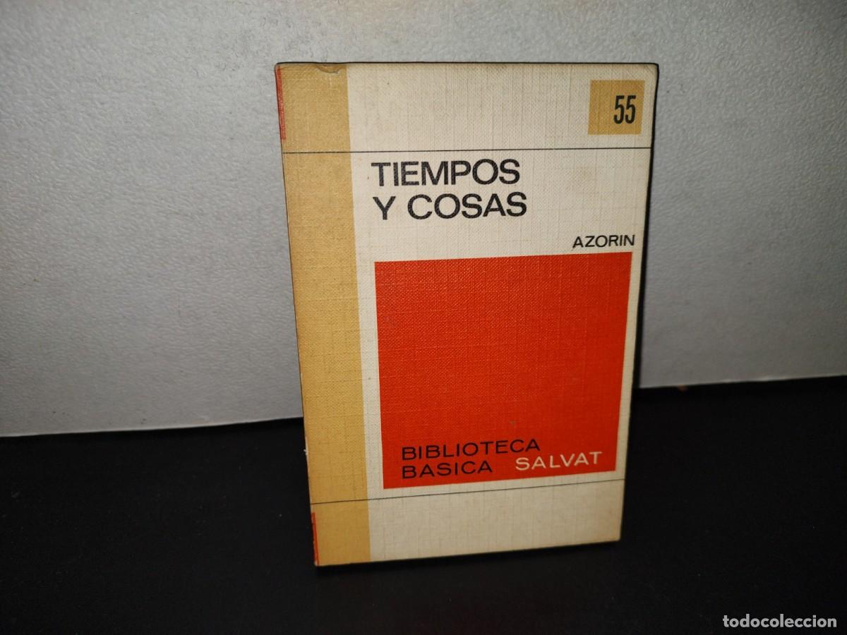 Libros de segunda mano: 158- BIBLIOTECA B&Aacute;SICA SALVAT. TIEMOS Y COSAS - AZORIN - Foto 1