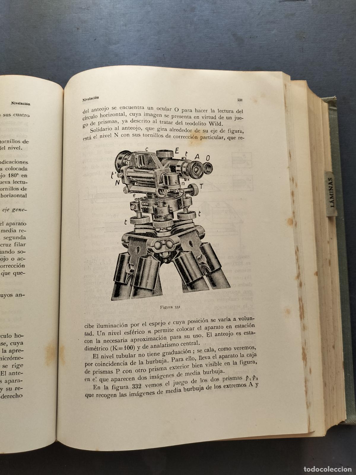 Libros de segunda mano: TRATADO DE TOPOGRAF&Iacute;A - IGNACIO FOSSI 1944. - Foto 6
