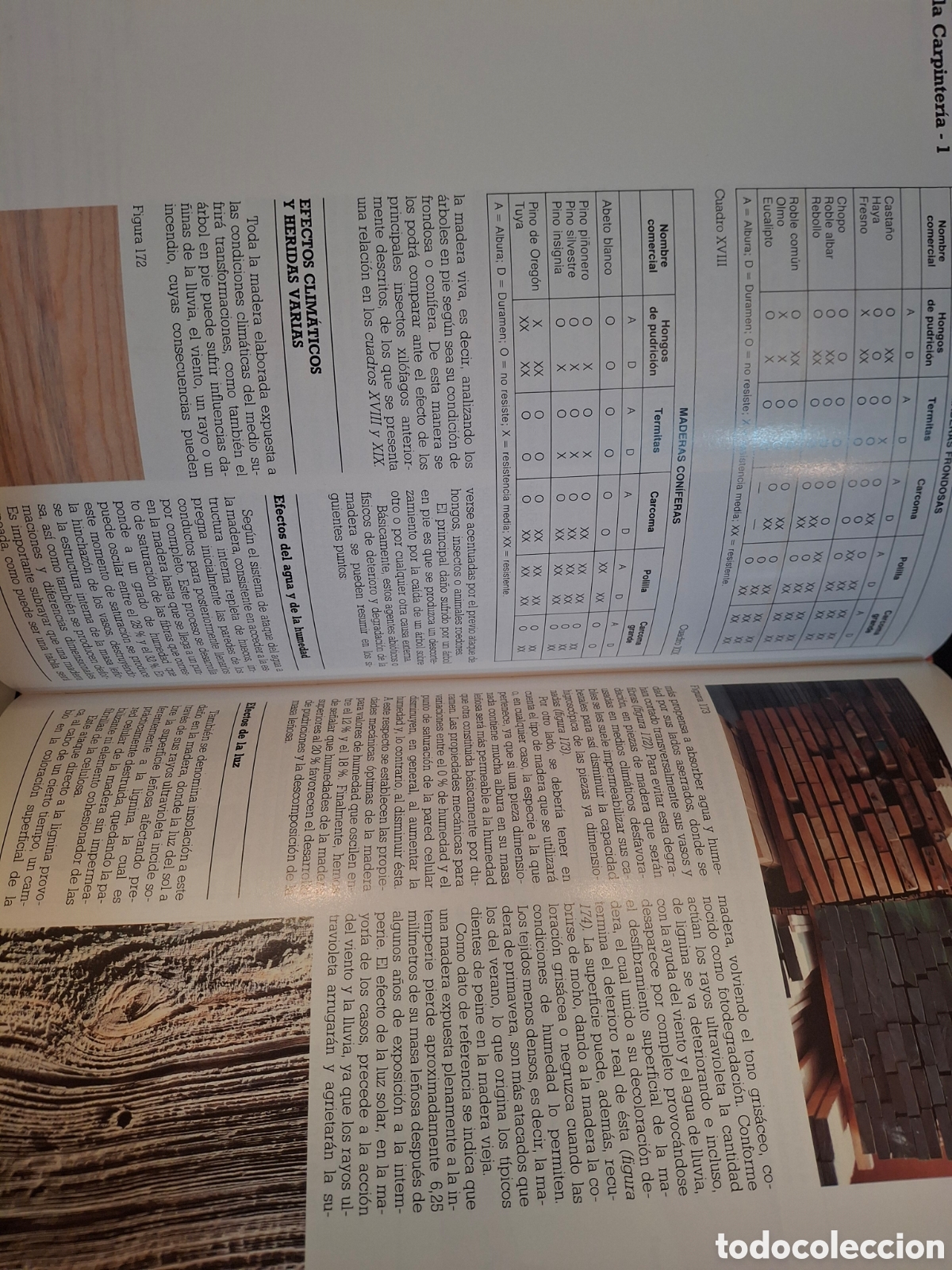 Libros de segunda mano: BIBLIOTECA ATRIUM DE LA CARPINTERIA, CINCO VOLUMENES, OCEANO / ATRIUM, 1993 - Foto 3