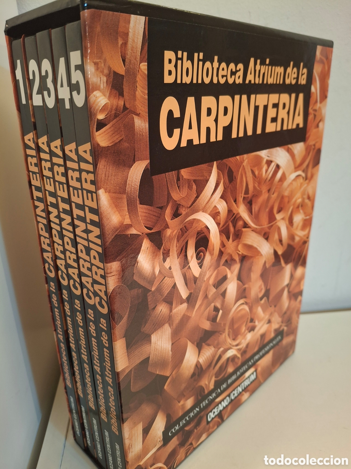 Libros de segunda mano: BIBLIOTECA ATRIUM DE LA CARPINTERIA, CINCO VOLUMENES, OCEANO / ATRIUM, 1993 - Foto 1