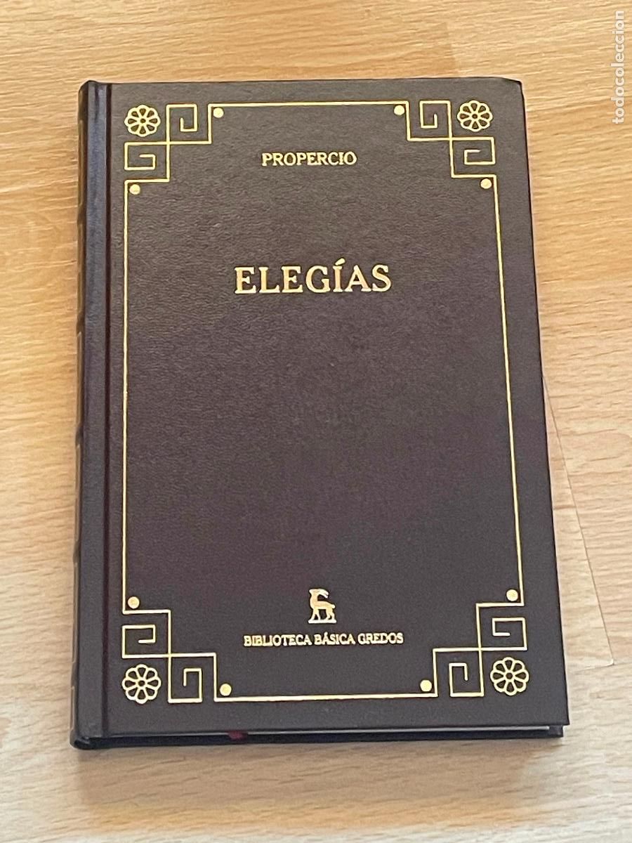 Libros de segunda mano: PROPERCIO - ELEGIAS - GREDOS, 2001 - Foto 1