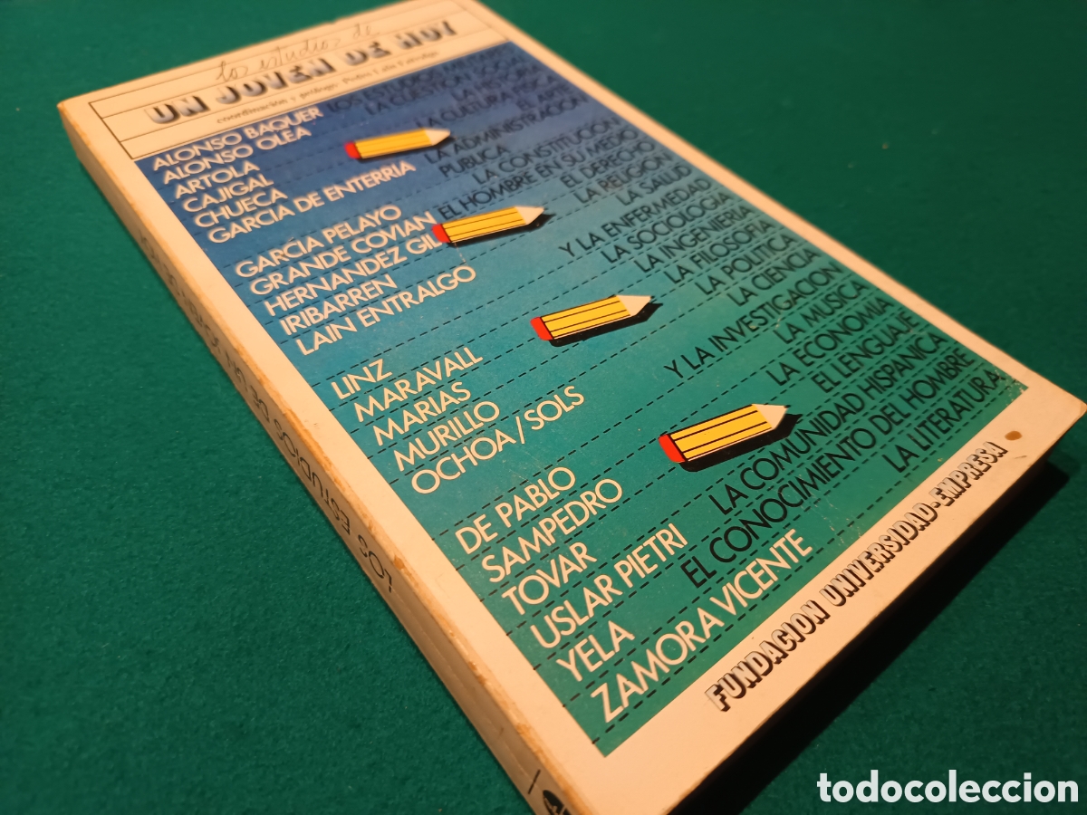 Libros de segunda mano: LOS ESTUDIOS DE UN JOVEN DE HOY - Foto 1