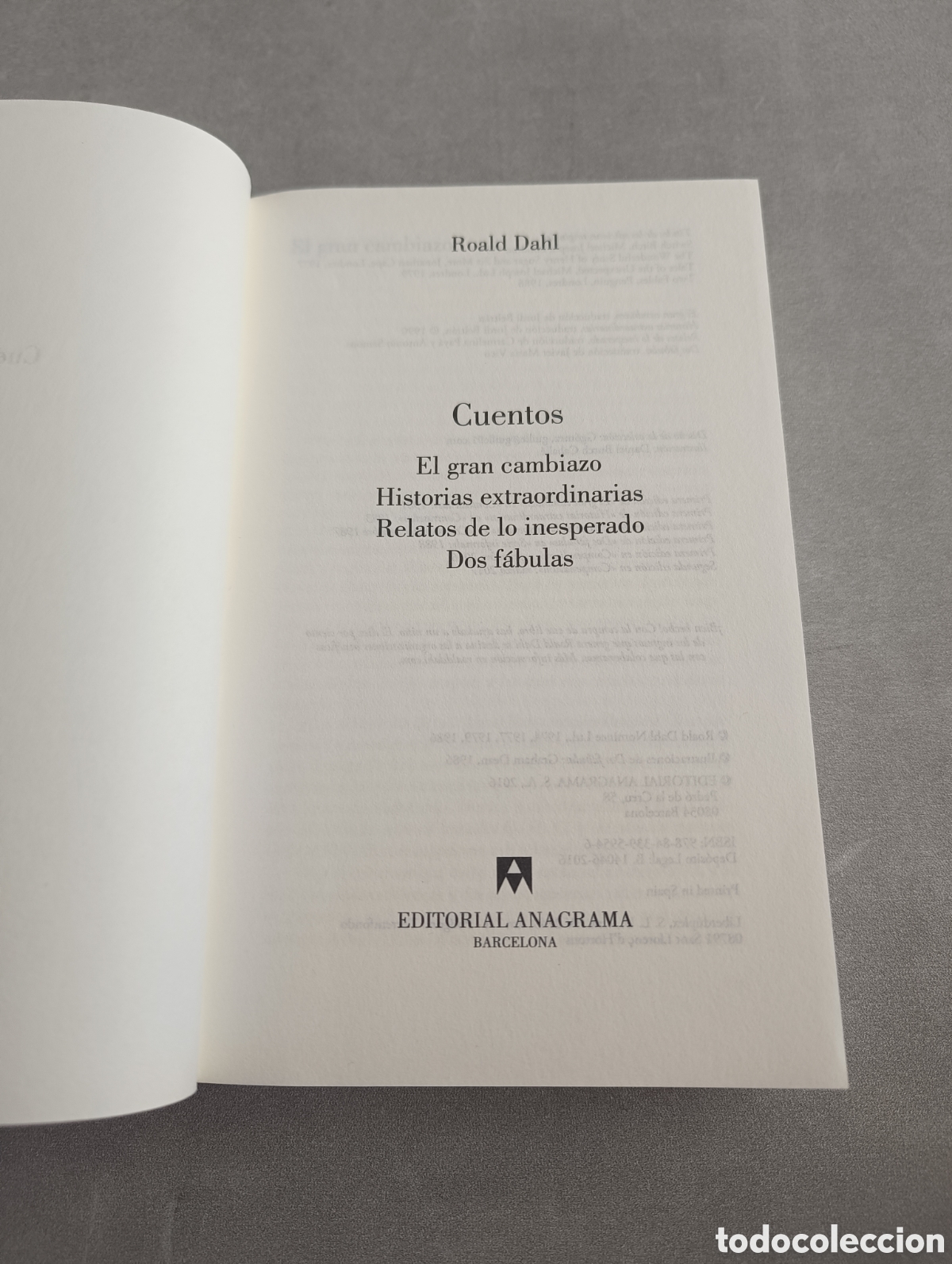 Libros de segunda mano: Cuentos. Roald Dahl. - Foto 6