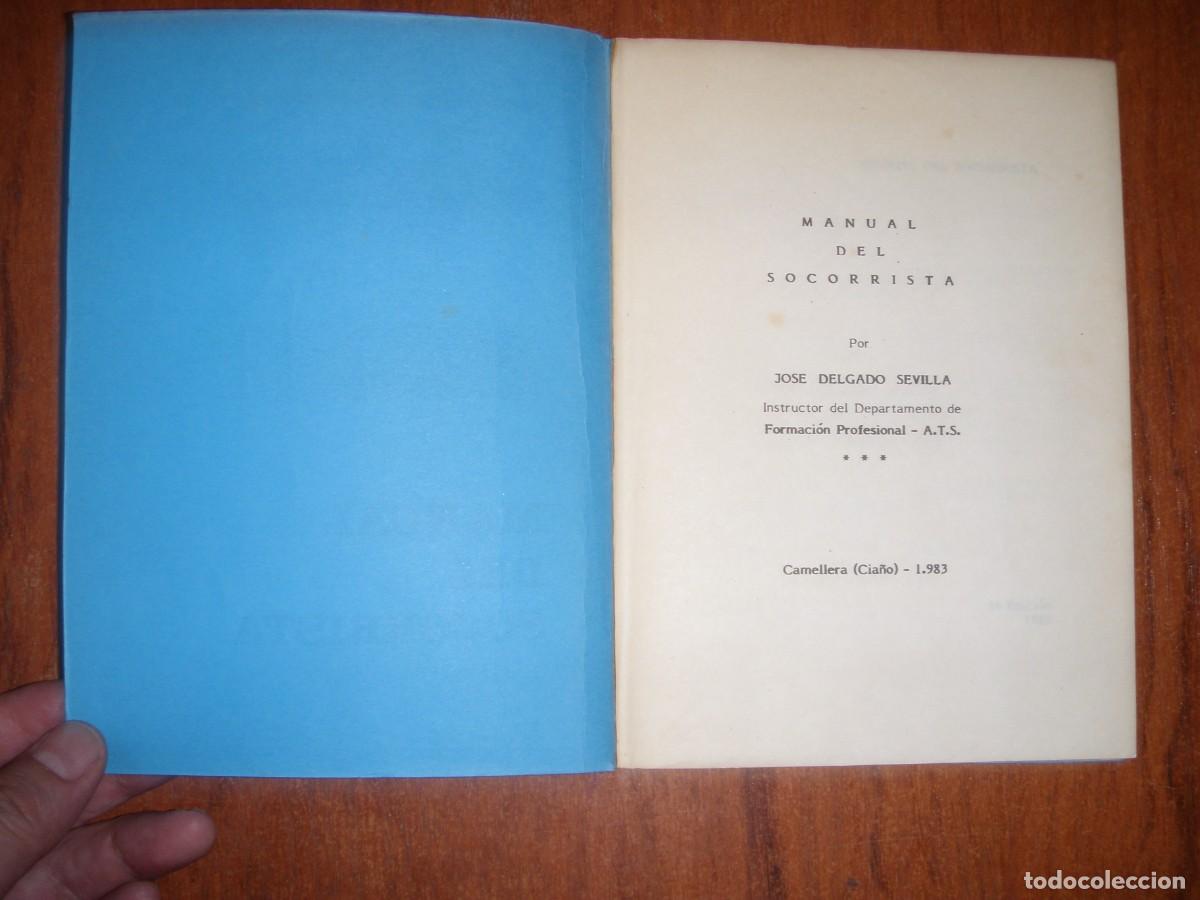 Libros de segunda mano: MANUAL DEL SOCORRISTA DE HUNOSA - Foto 3
