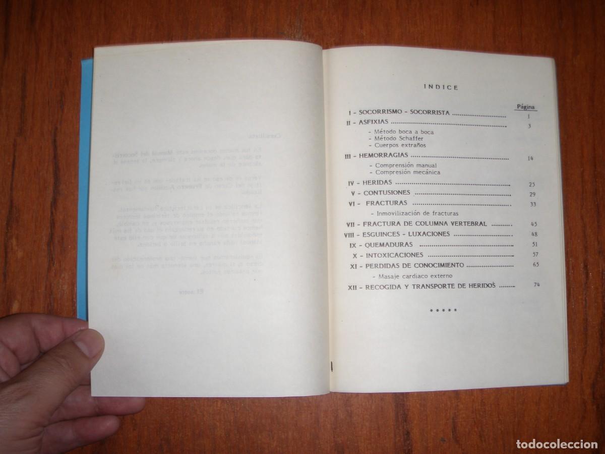 Libros de segunda mano: MANUAL DEL SOCORRISTA DE HUNOSA - Foto 5