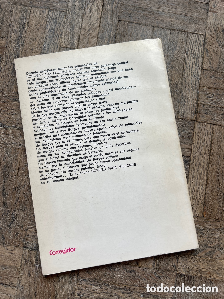 Libros de segunda mano: Borges para millones - Ediciones Corregidor (1978) - Foto 4