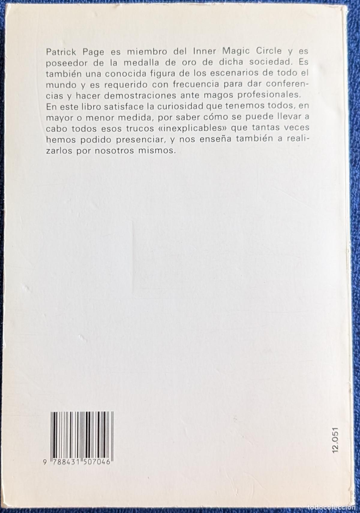 Libros de segunda mano: Gran Manual de Trucos y Magia - Patrick Page - Editorial de Vecchi (1990) - Foto 7