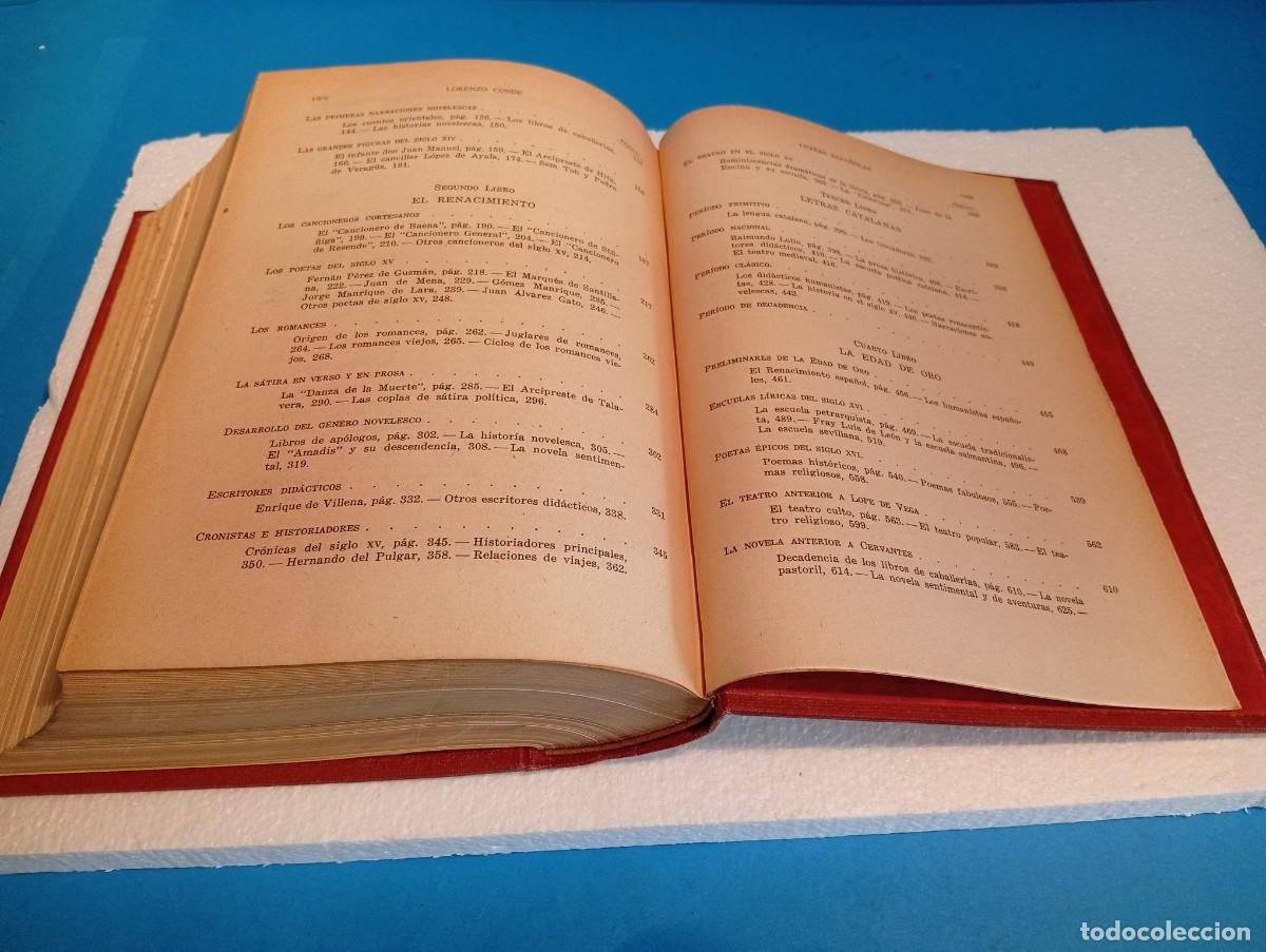Libros de segunda mano: LETRAS ESPA&Ntilde;OLAS . HISTORIA ILUSTRADA .- LORENZO CONDE - Foto 16
