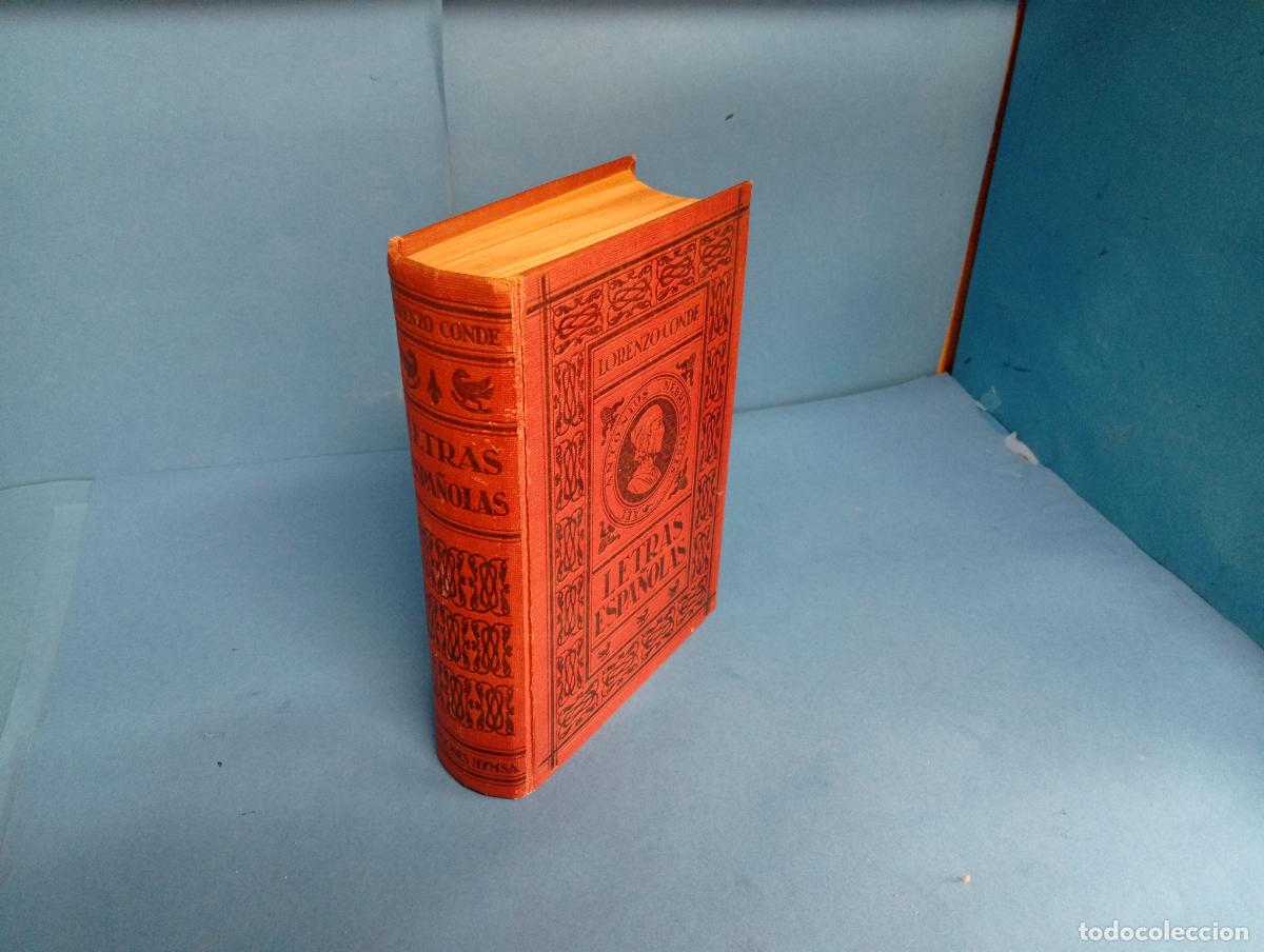 Libros de segunda mano: LETRAS ESPA&Ntilde;OLAS . HISTORIA ILUSTRADA .- LORENZO CONDE - Foto 1