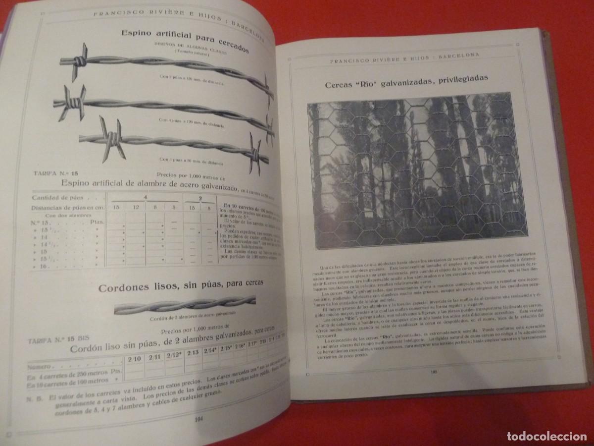 Libros de segunda mano: FABRICAS RIVIERE FUNDADA EN 1854 BARCELONA - Foto 4