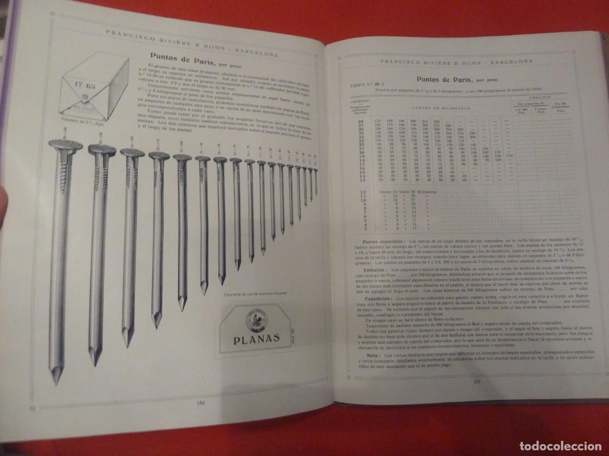 Libros de segunda mano: FABRICAS RIVIERE FUNDADA EN 1854 BARCELONA - Foto 6