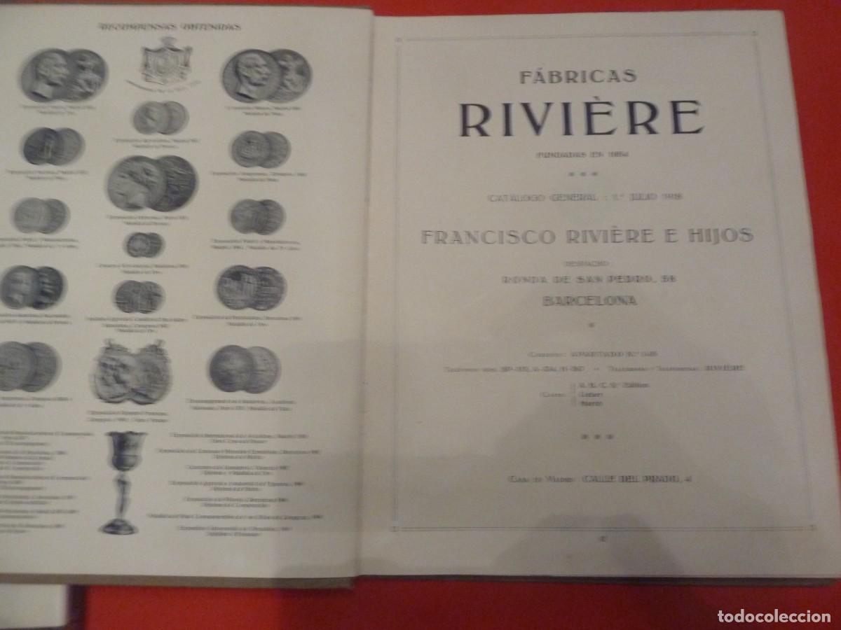 Libros de segunda mano: FABRICAS RIVIERE FUNDADA EN 1854 BARCELONA - Foto 11