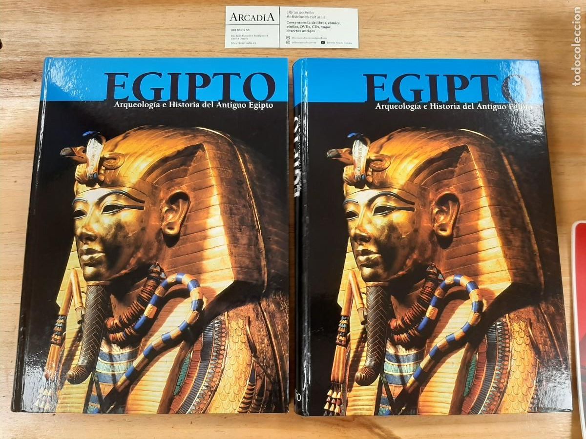 Libros de segunda mano: EGIPTO - ARQUEOLOG&Iacute;A E HISTORIA DEL ANTIGUO EGIPTO - Folio, 1998 - Foto 1