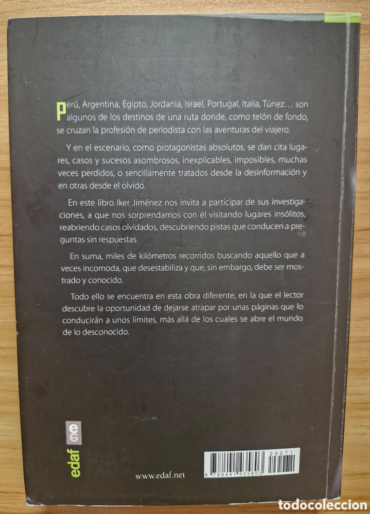 Libros de segunda mano: FRONTERAS DE LO IMPOSIBLE - Iker Jim&eacute;nez - Foto 6