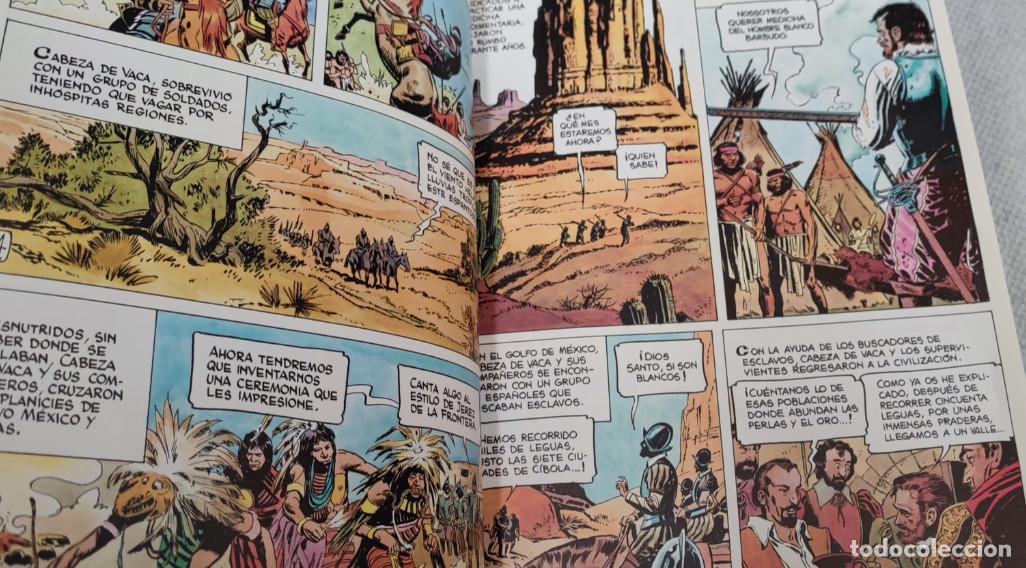 Libros de segunda mano: HISTORIA DE ESPA&Ntilde;A, FORMATO COMIC, EPEDICION A LA FLORIDA, GENIL, LIBRO - Foto 4