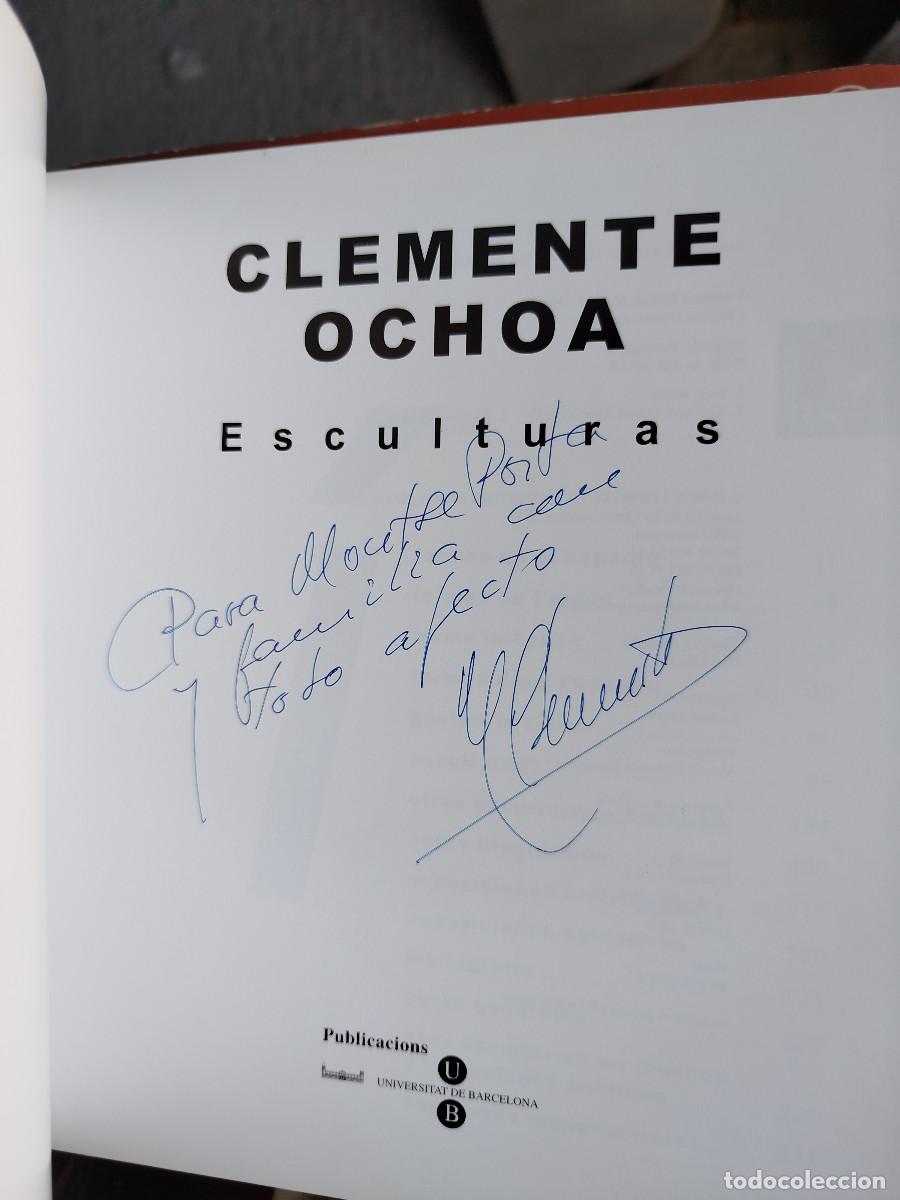 Libros de segunda mano: Libro Clemente Ochoa dedicado - Foto 2