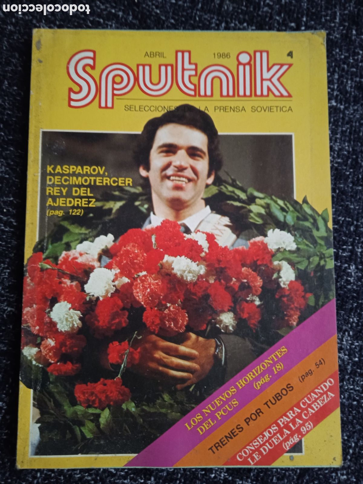 Libros de segunda mano: SPUTNIK - ABRIL 1986 - PRENSA SOVIETICA - Foto 1